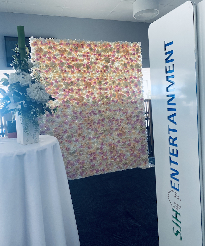 SJH Entertainment Flower Walls